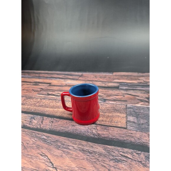 Vtg New England Patriots NFL Football 6.25" Beer Glass & Shot Glass Set Barware - Picture 11 of 13